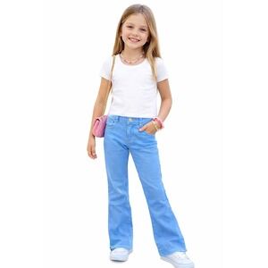 Mary-Kate and Ashley Pants Kids Size 10 Blue Stretch Twill Y2K‎ Retro Kidcore